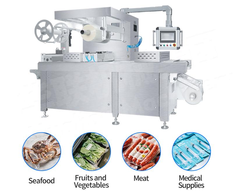 thermoforming machine for food packaging thermoforming machine for food packaging