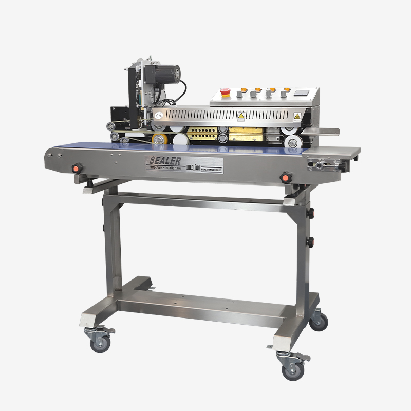 Heat Sealing Machine for Plastic Bags with Color Ribbon FRS-1010III