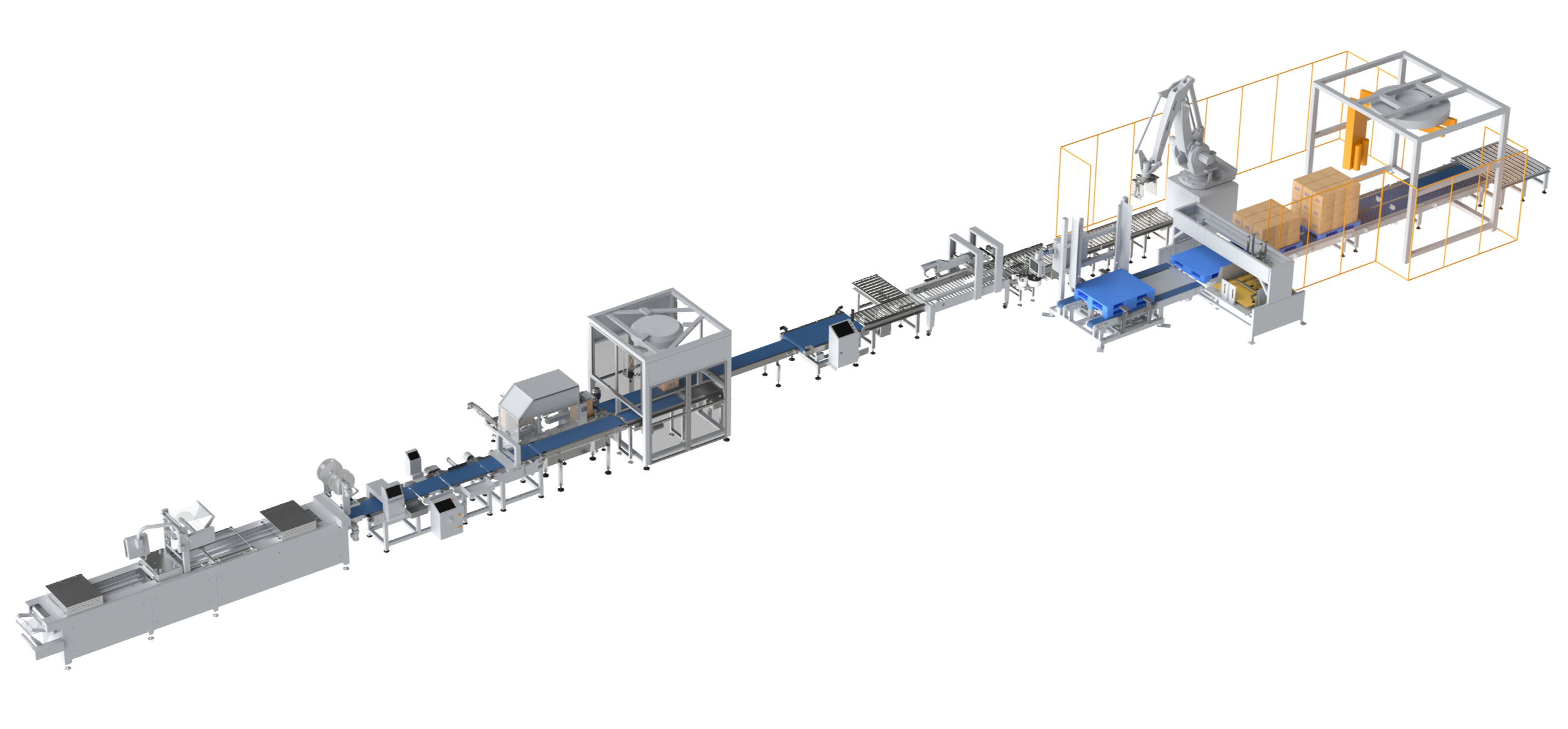 automatic thermoforming packaging machine(1)