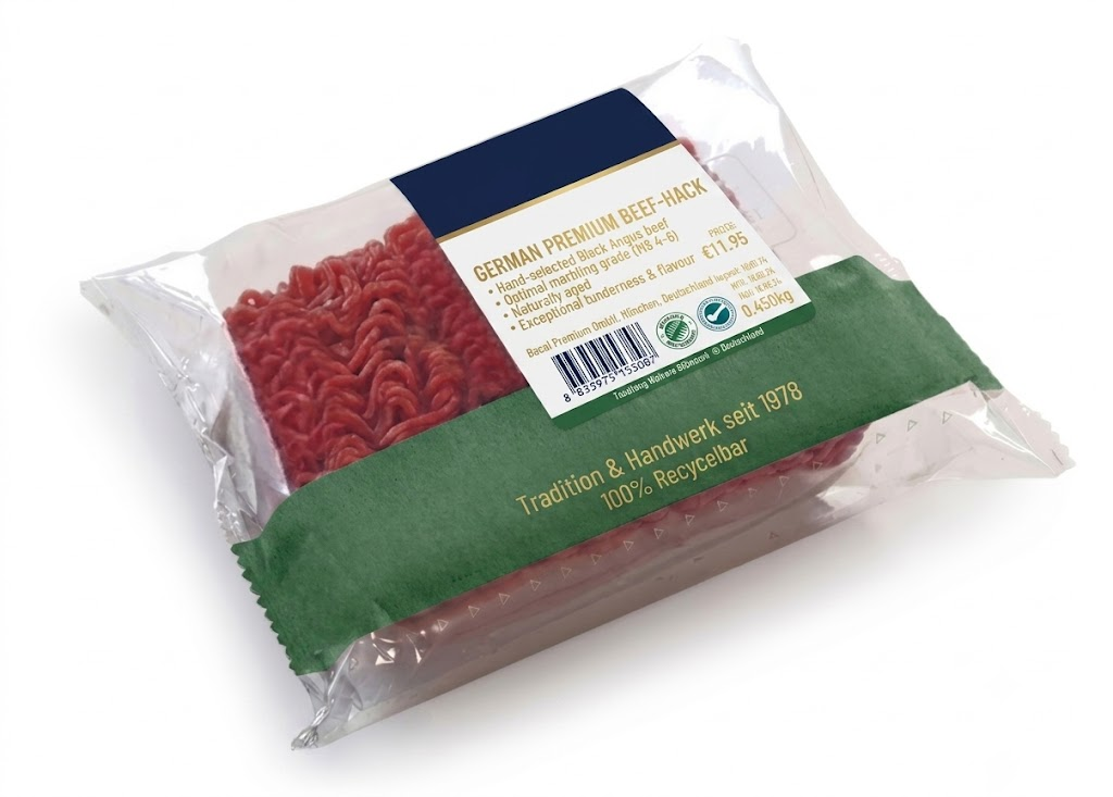 flow packer for meat packaging