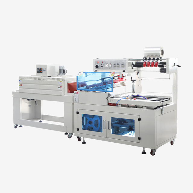 Hualian Automatic L Type Heat Film Tunnel Food Shrink Wrap Wrapping Packaging Machine BSF-5640LG/E+BS-4522 