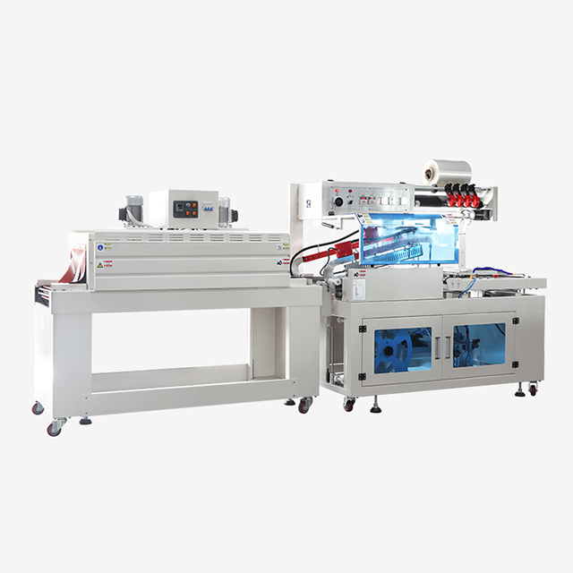 Hualian Automatic L Type Heat Film Tunnel Food Shrink Wrap Wrapping Packaging Machine BSF-5640LG/E+BS-4522 