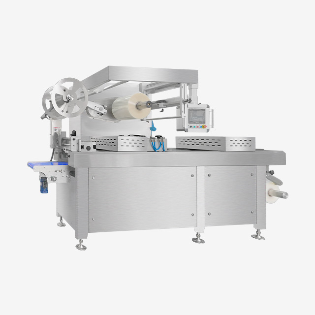 Meat Automatic Thermoforming Vacuum Packaging Machine for food packaging
