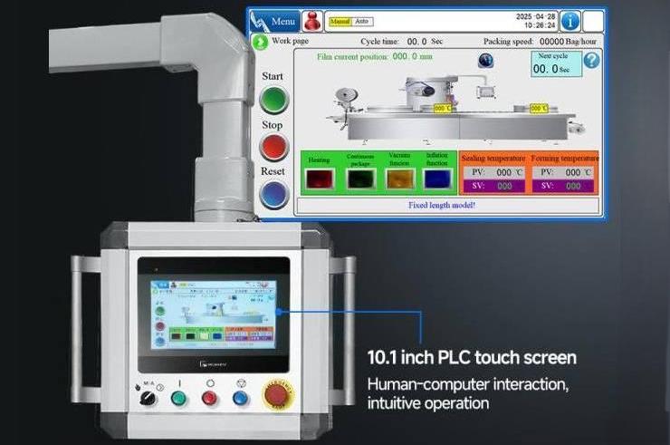 thermoforming packaging machine details 02