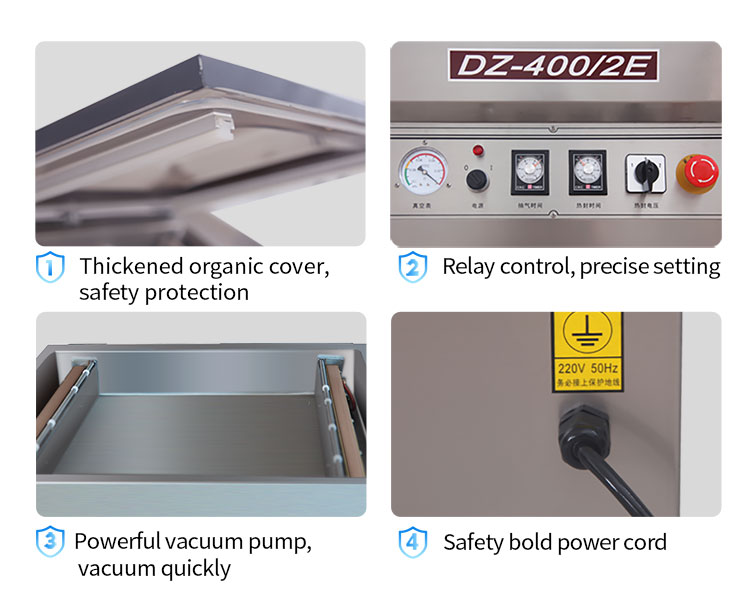 Vacuum packaging machine details 01