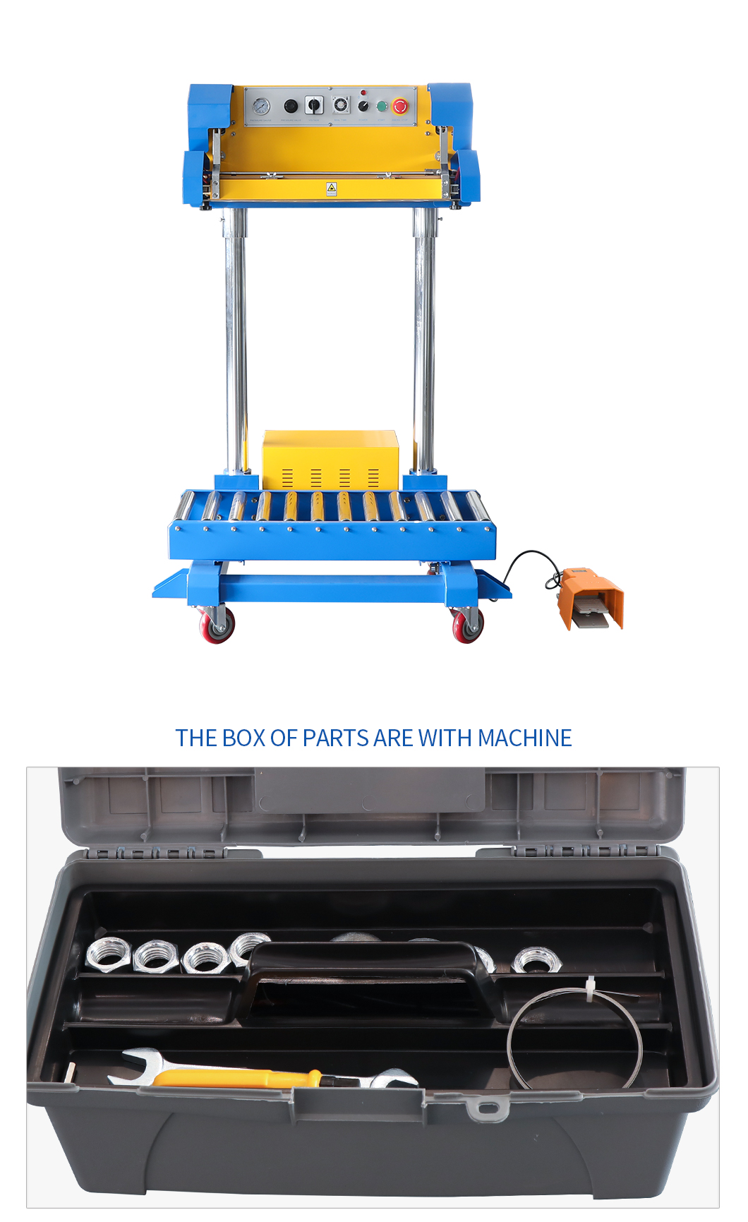 QF-600L-S Heavy Duty Bag Band Sealer