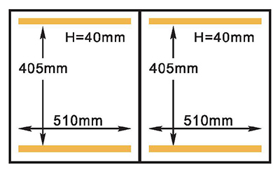 HVC-510S/2A Hualian vacuum sealing machine chamber size