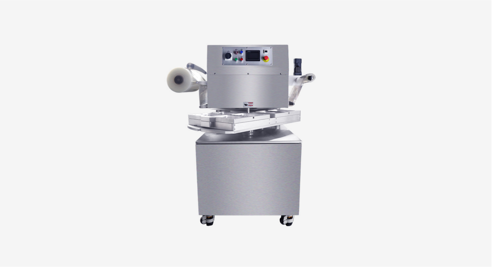 Rotary map tray packaging machine 