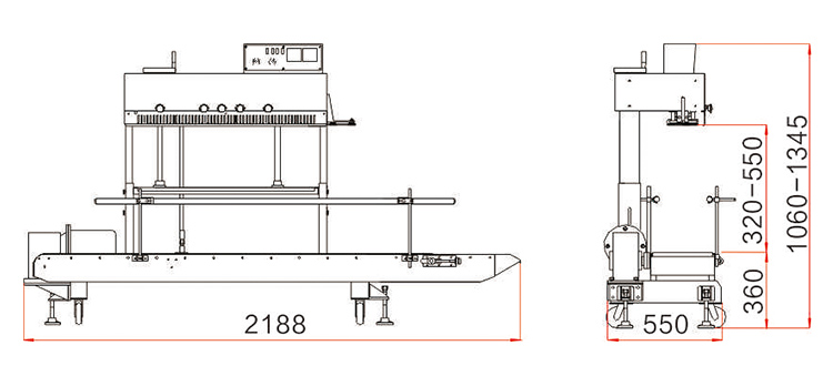 FRM-1370AL-M Hualian Band sealing machine