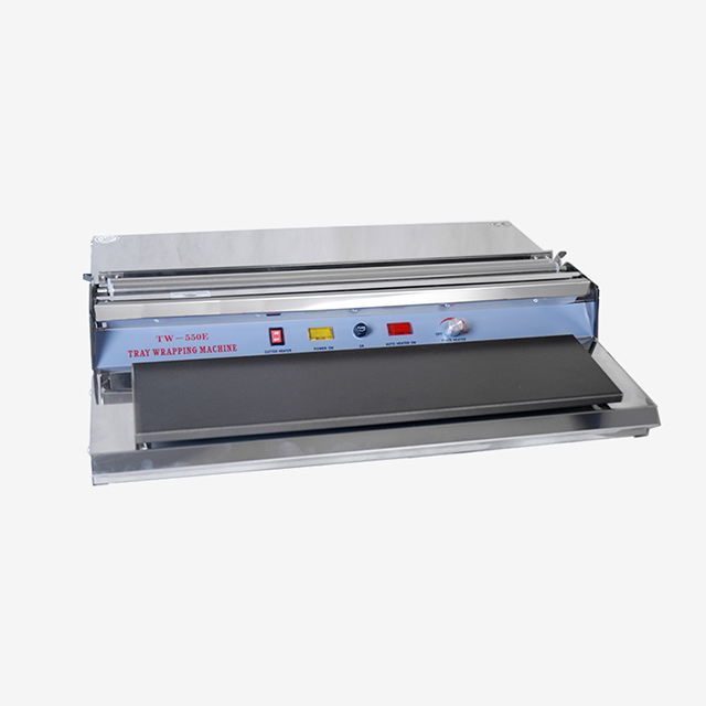 Cling Film Food Tray Wrapping Sealer Machine with Preservative Film TW-550E