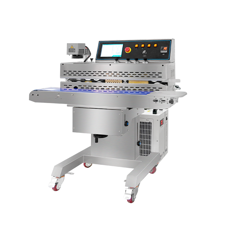 Hualian UV Laser Marking Continuous Band Sealer Sealing Machine