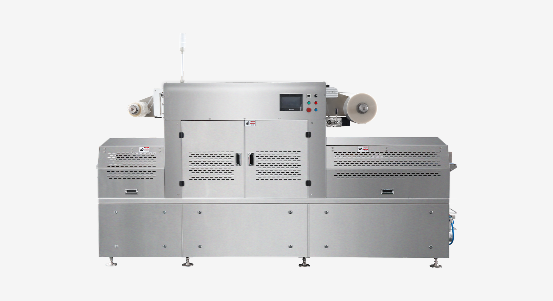 Linear MAP Packaging Machine for Ready Meals