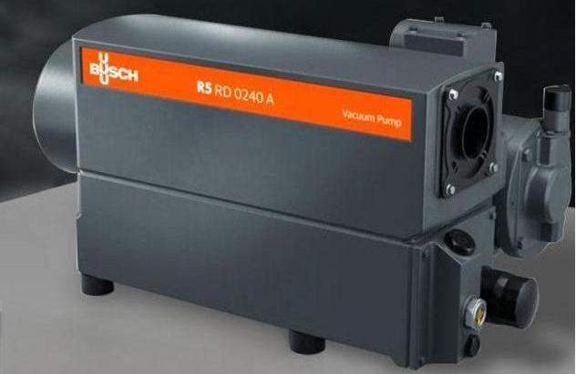 thermoforming packaging machine with Busch vacuum pump