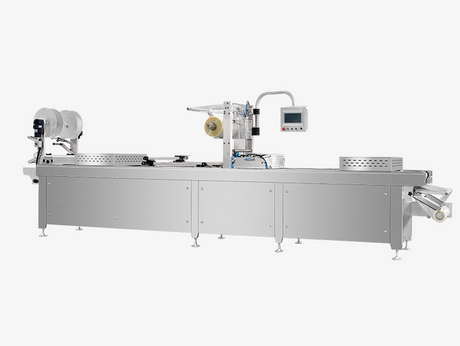 Hualian HVR-420A-U Automatic High-output Map Thermoforming Vacuum Packaging Machines For Food Packaging