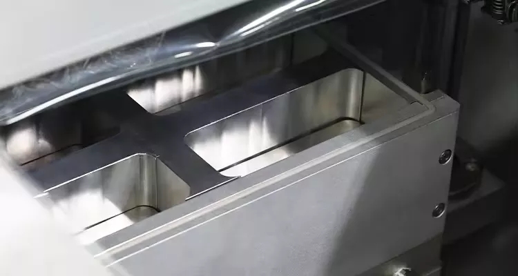 thermoforming packaging machine mold depth