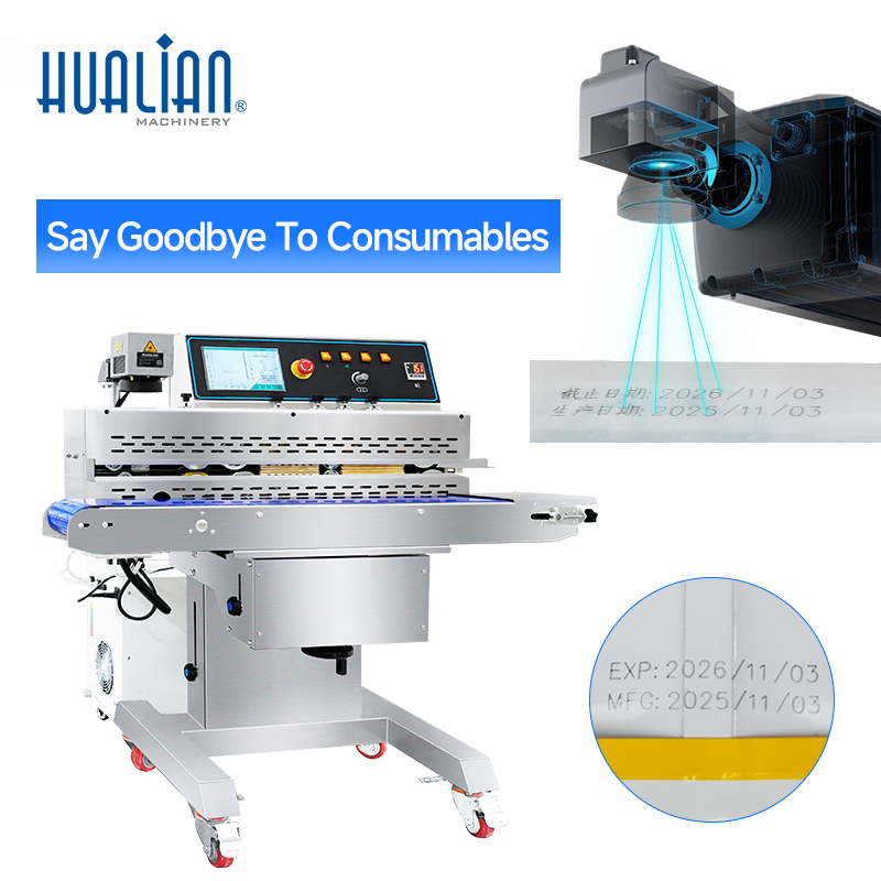 Continuous Band Sealer With UV laser 