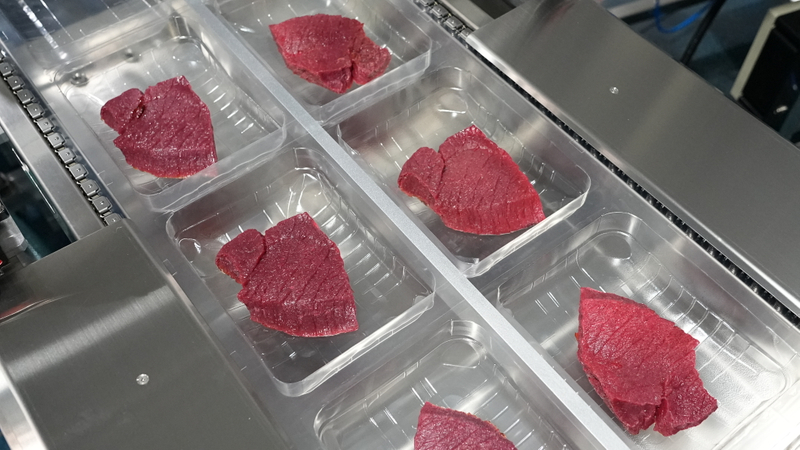 Meat MAP thermoforming vacuum packaging machine