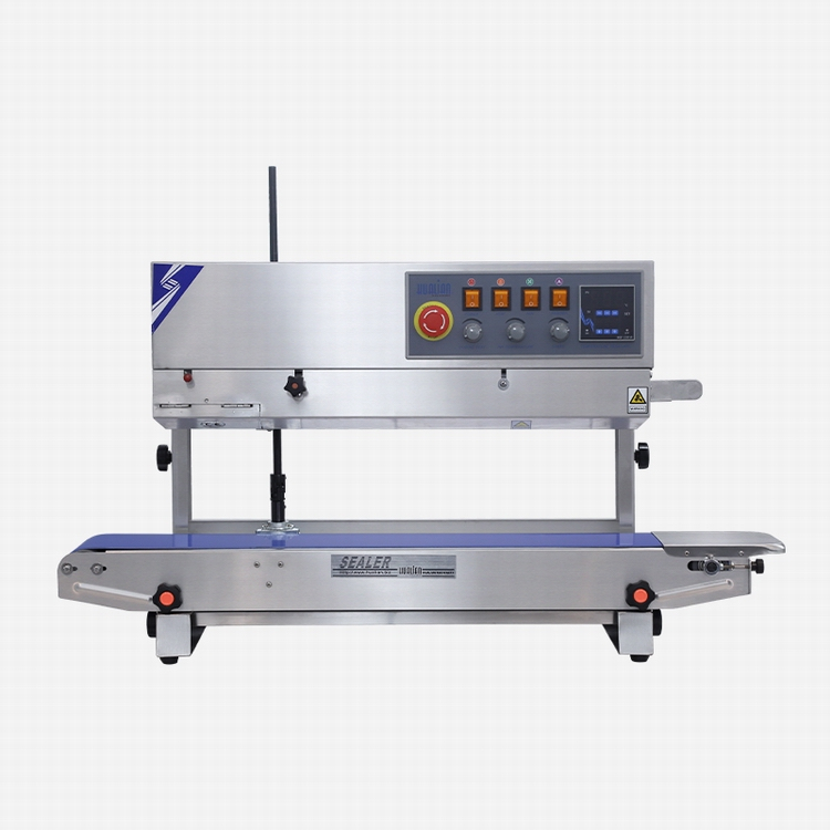 Food Vertical Continuous Band Sealer Machine with Video FRM-810II from  China Factory - Hualian Machinery Group