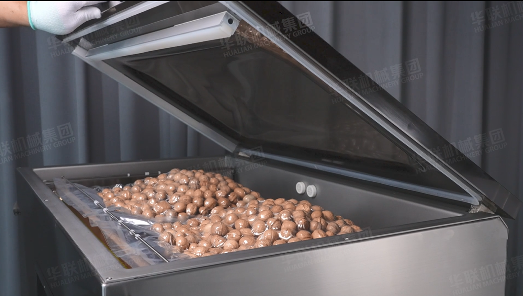 vacuum packaging machine for nuts
