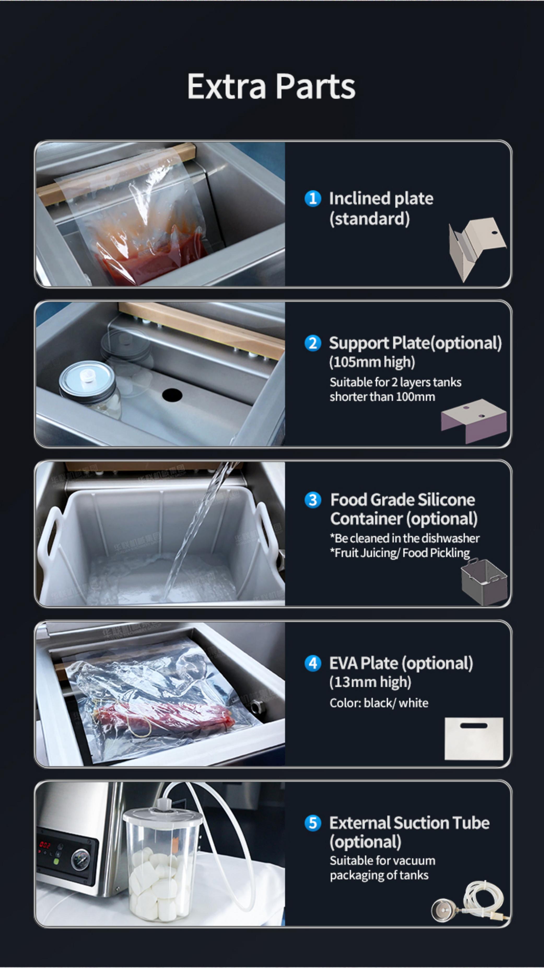 vacuum packaging machine for food 