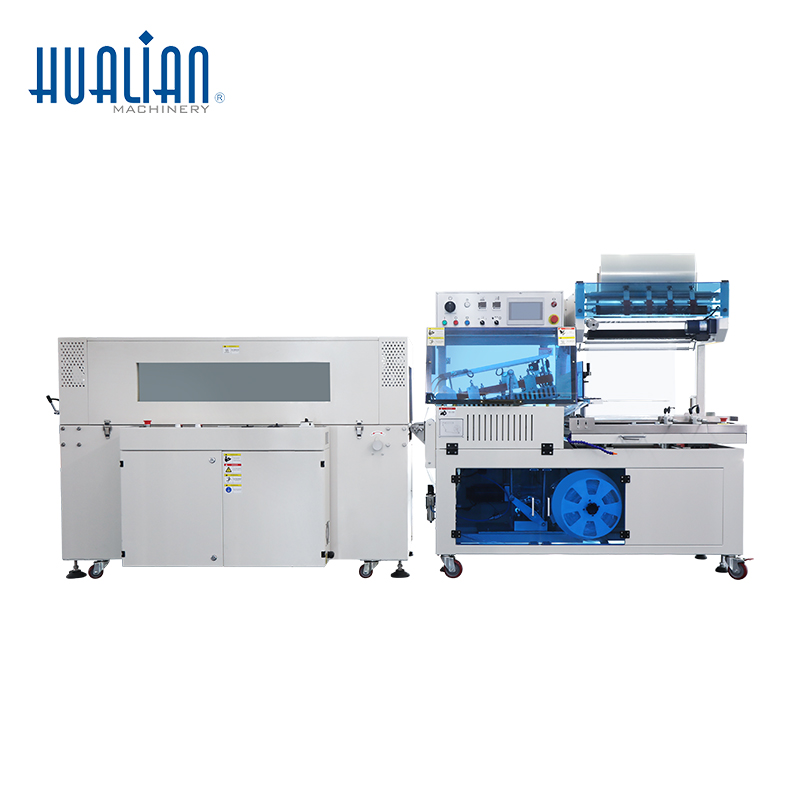 Hualian Fully Electric Heat Shrink Wrapping Wrapper Packaging Machine BSF-5640LG+BS-5030X