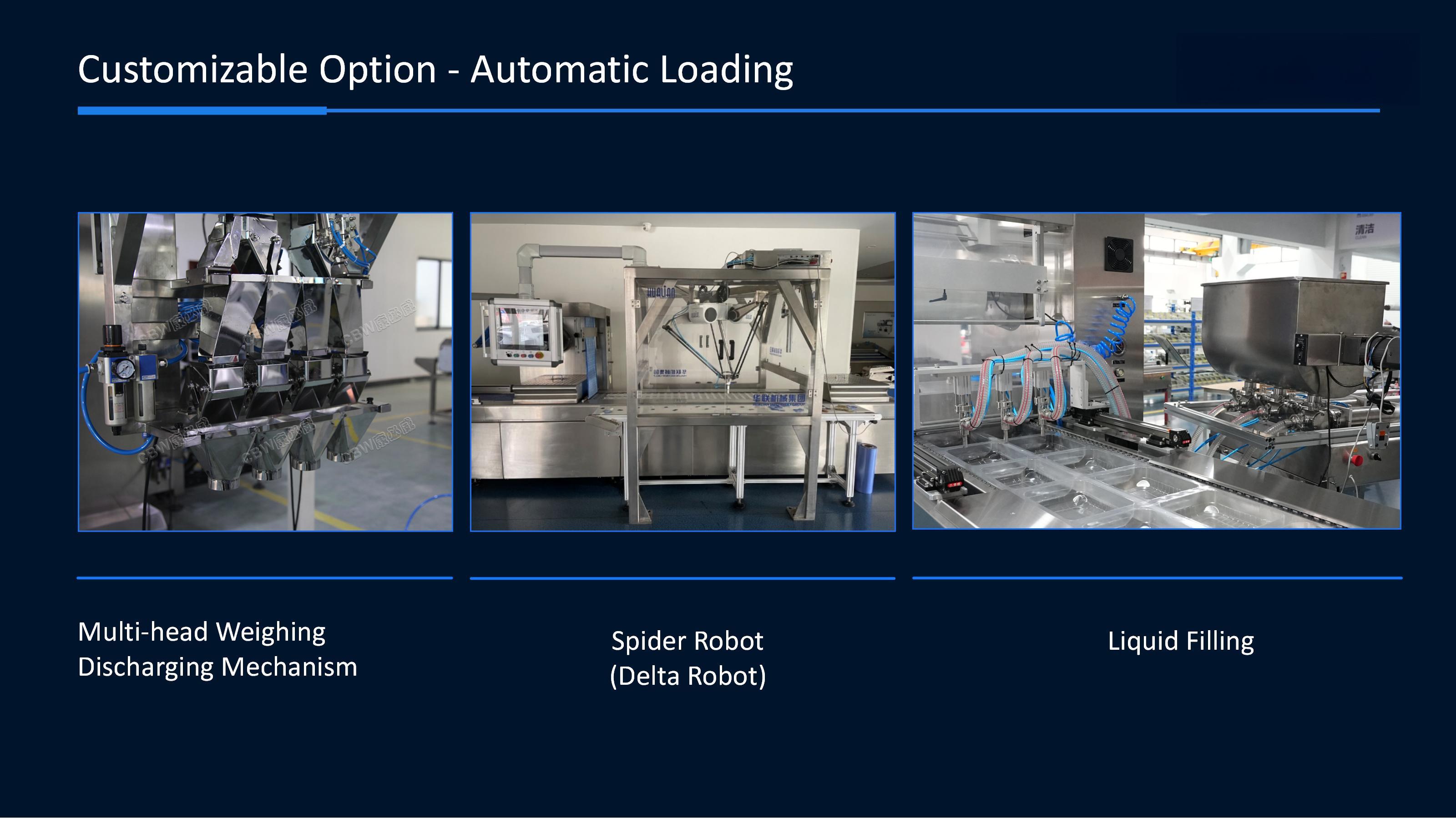 automatic thermoforming packaging machine