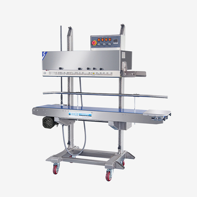 Food Vertical Continuous Band Sealer Machine with Video FRM-810II from  China Factory - Hualian Machinery Group