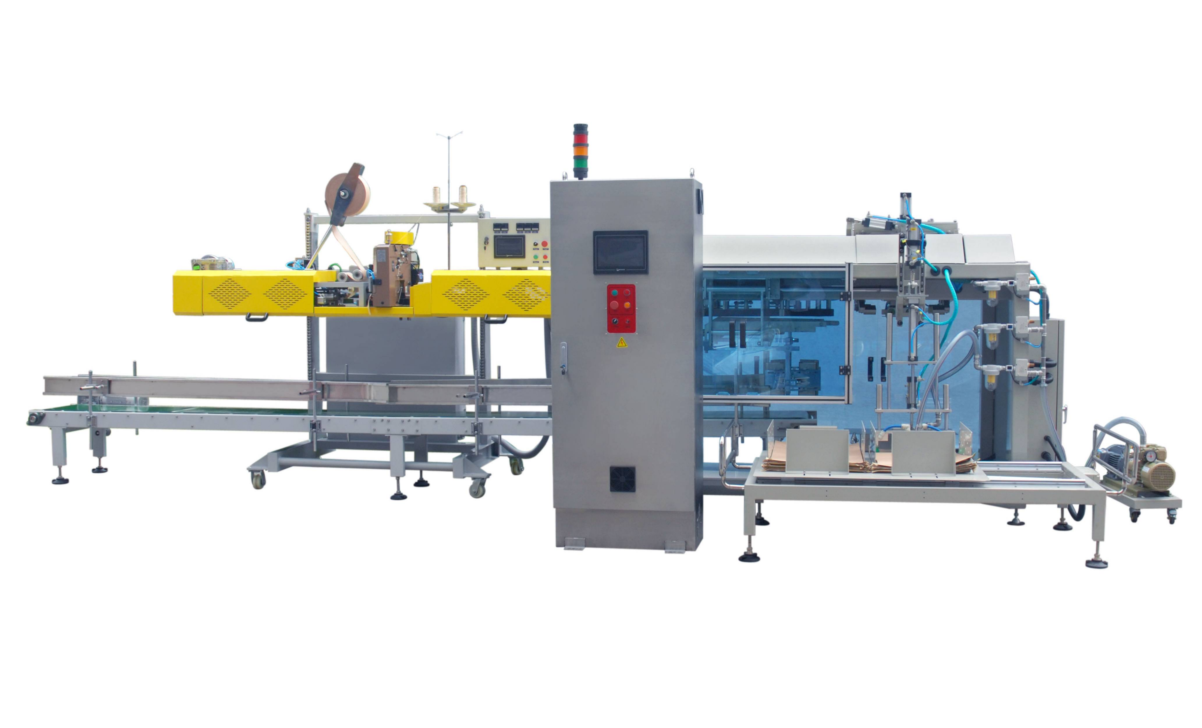 plastic pellets packaging line 01