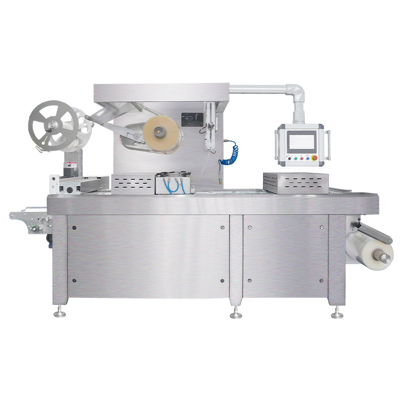 Compact Flexible Film Vacuum Thermoforming Packaging Machine