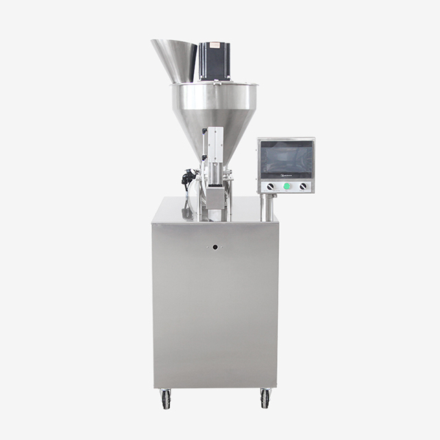Hualian 5-5000g Automatic Screw Thickness Paste Peanut Butter Filler Filling Machine 