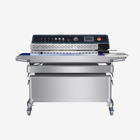 Hualian Air Sucking & Gas Flushing Continuous Band Sealer Machine With Solid-Ink Coding FRM-980WH