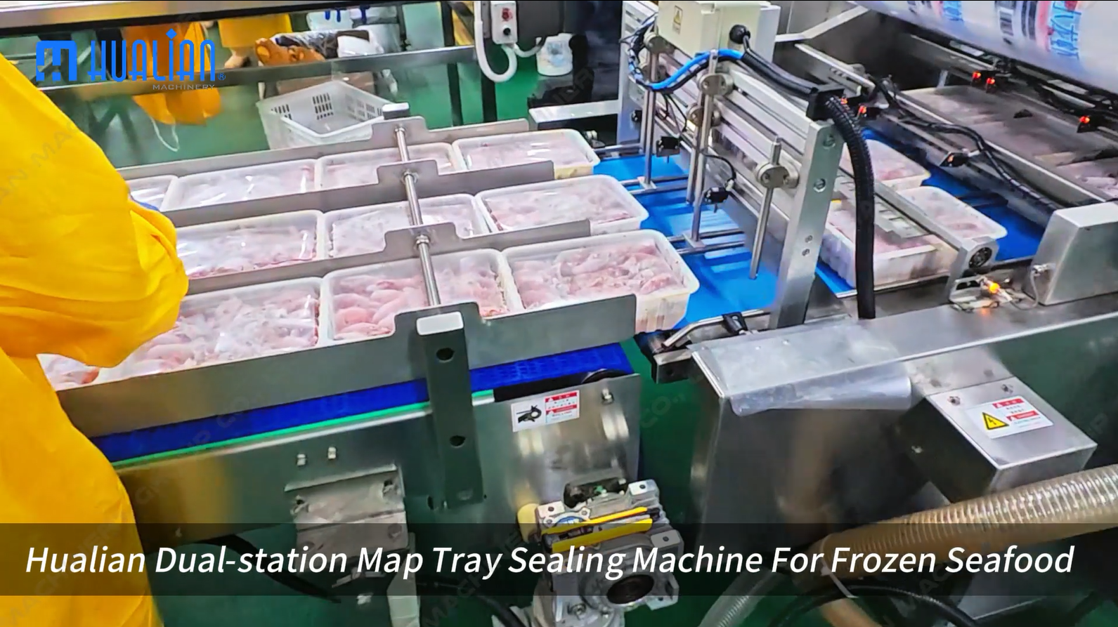 Hualian automatic tray sealing machine for seafood.png