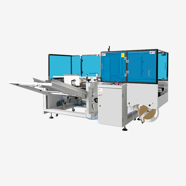 Hulian Automatic Carton Case Box Erector Machine With Water-activated Kraft Paper Bottom Sealing HCE-544W-L 