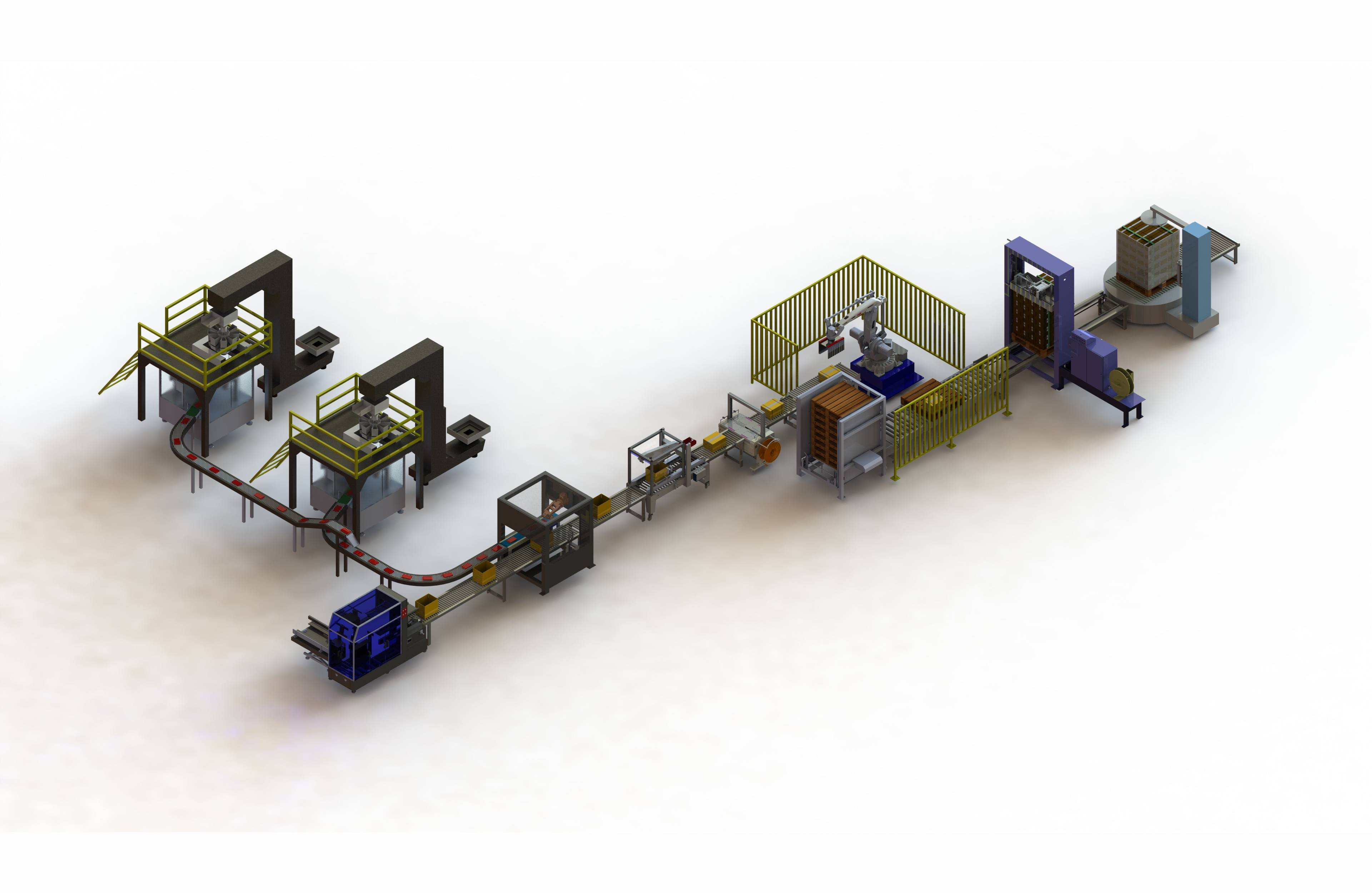 Plastic pellets packaging