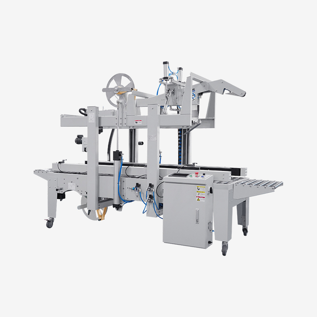 Flap-folding Water-actived Gummed Tape Carton Sealer