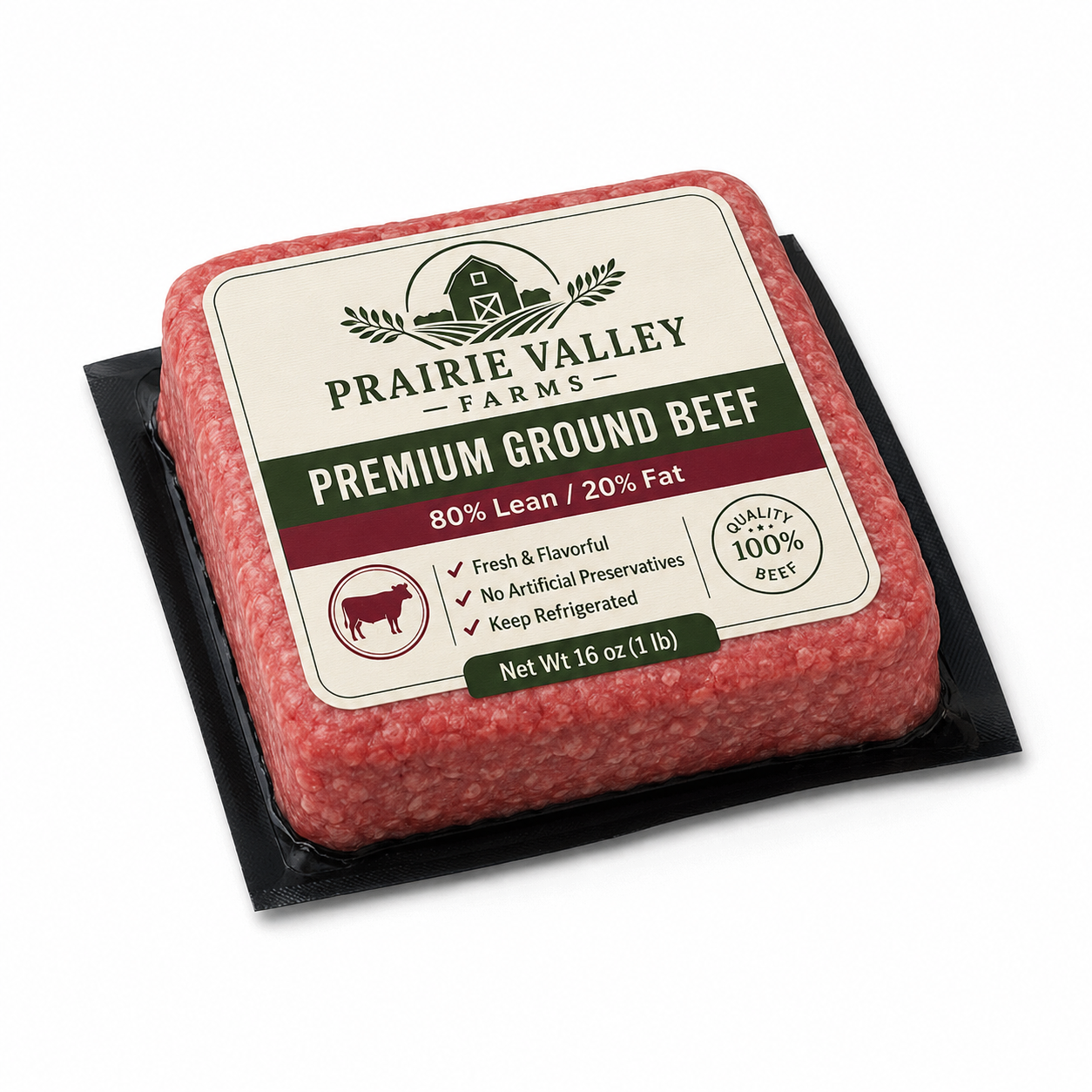 thermoforming vacuum packaging machine for meat