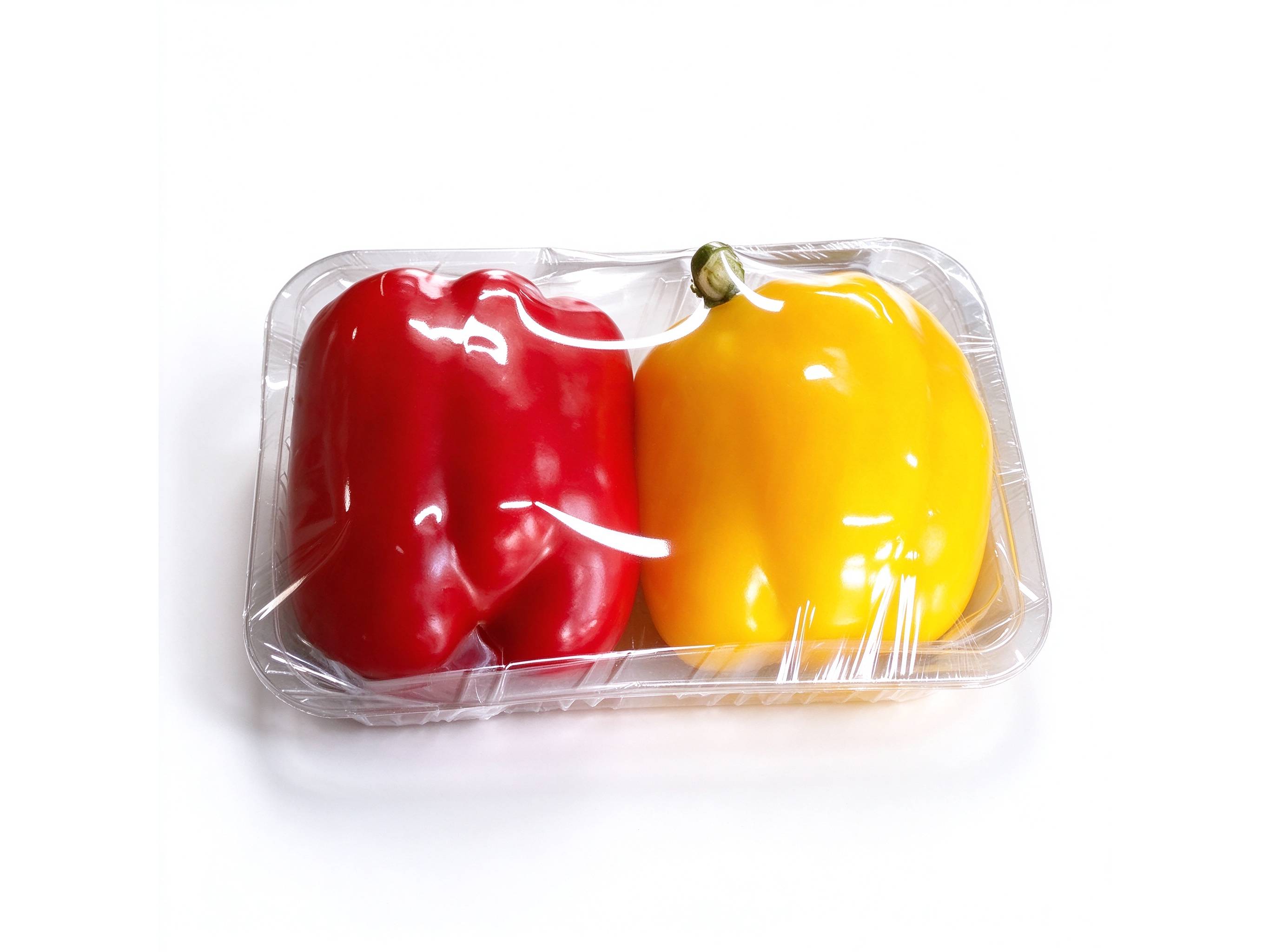 5.Stretch film wrapping for vegetable