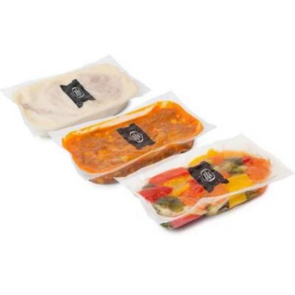 thermoforming packaging machine for ready meal
